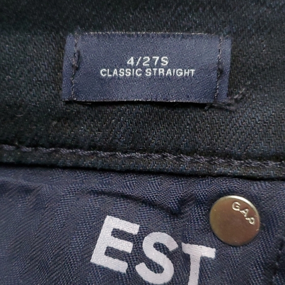 Gap denim classic straight jeans - Picture 6 of 7